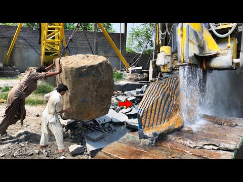 Incredible Hard Stone Cutting & Marbile,s Manufacturing Processes In The Industry Hard Process