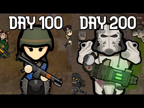 I Survived For 200 Days In Fallout RimWorld