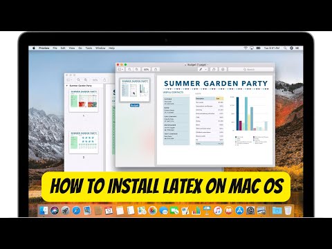 How to Download and Install LaTeX in Mac OS - MacTex 2024
