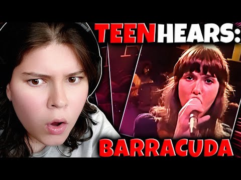 TEENAGER'S FIRST TIME HEARING "Heart - Barracuda"