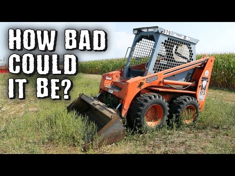 Buying a Cheap Skid Steer from an Online Auction - Thomas 173HL - Part 1