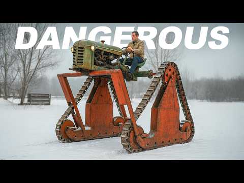 THE MOST DANGEROUS FEATURES OF OLD SNOW VEHICLES THAT DISAPPEARED IN HISTORY!