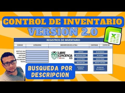 COMO HACER UN SISTEMA DE CONTROL DE INVENTARIOS EN EXCEL V 2.0: BUSQUEDA POR DESCRIPCION | LCAS