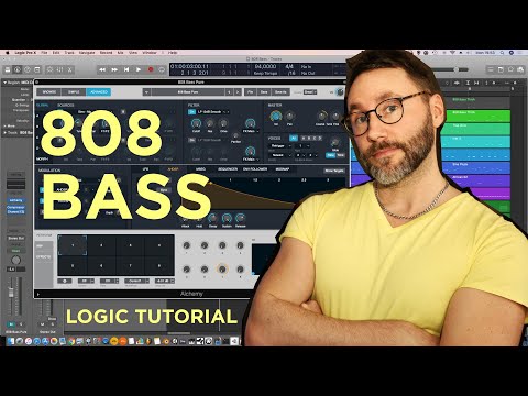 Alchemy Synth Tutorial Logic Pro X | How to make 808 Bass