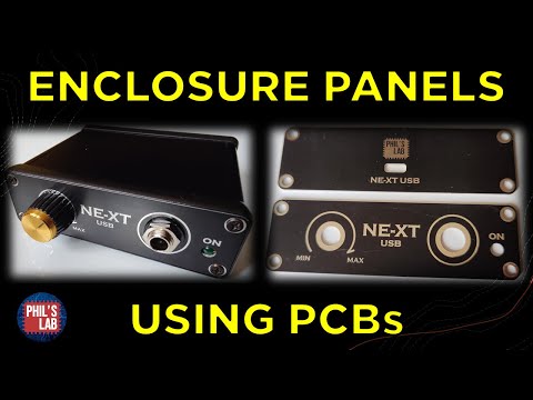 (Sponsored) Making Enclosure Panels Using PCBs - Phil's Lab #102