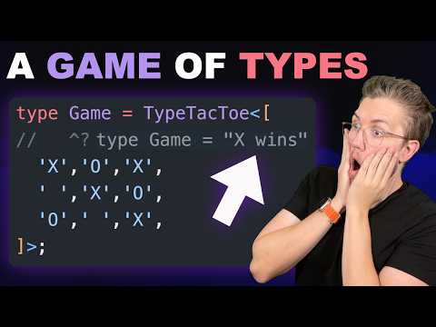 I BUILT a GAME in TypeScript TYPES!
