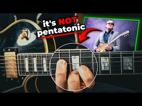 The Bonamassa Blues Soloing HACK (It Isn't Pentatonic...)