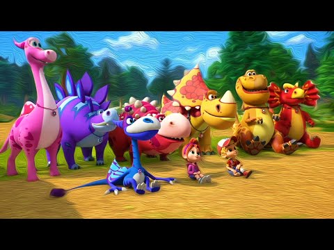 🦖TURBOZAURUS - Collection "We are a team!"🎁 Cartoons for children 🎁 / Cartoon in Ukrainian