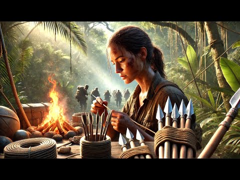 The Cadets Panicked Without Gear — The Human Made Rope, Spears, and Fire From Scratch | HFY Story