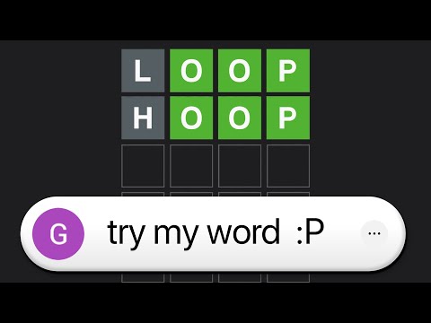 Stop sending me your Wordles