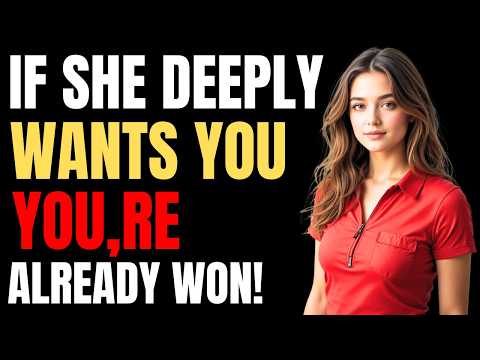 If She Deeply Wants You, You Already Won!(Watch Before Its Too Late) Female Psychology