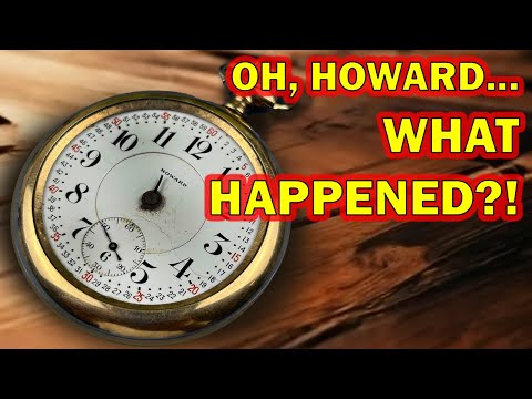 Looks BAD? Just Wait, It Gets WORSE... E. Howard Pocket Watch Repair