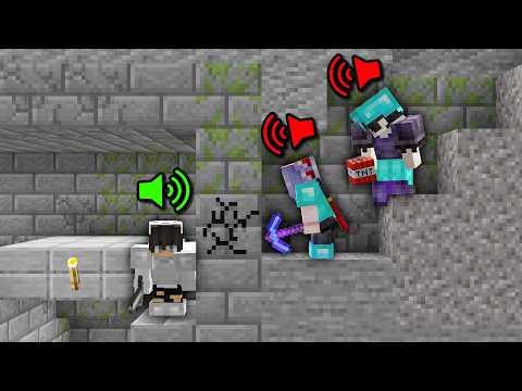 Minecraft【獵人模式】在游戲内語音被追殺❗被2人追的我『到底可不可以成功通關麥塊』...❓｜全字幕｜偏頭