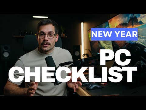 How I Prepare my PC for a New Year (Full Checklist)