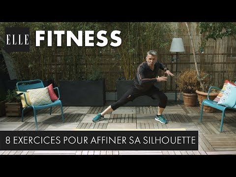 8 exercices pour affiner sa silhouette┃ELLE Fitness
