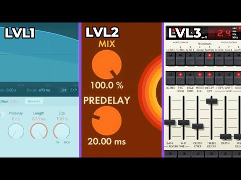 3 Levels of Reverb - BEGINNER vs PRO vs EXPERT