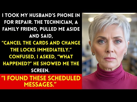 I TOOK MY HUSBAND’S PHONE FOR REPAIR. THE TECH SAID, “CANCEL YOUR CARDS AND CHANGE THE LOCKS.”