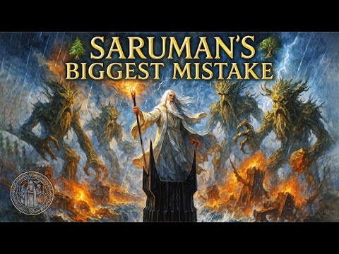 Why Was Saruman So Easily Defeated By Ents if He Could Simply Burn Them With Magic?– LOTR Lore