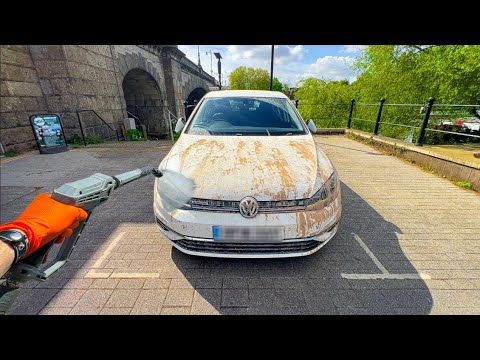 POV: Cleaning the Dirtiest Car in London