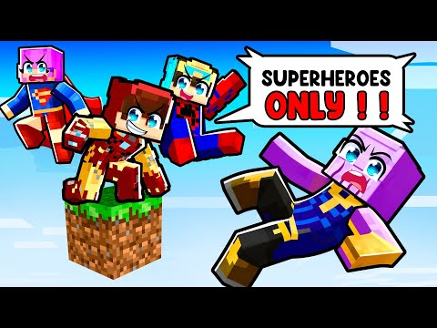 SUPERHERO ONLY One Block but there's 1 VILLAIN