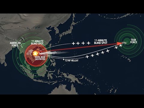 The 11-Minute Blind Spot That Let 72 Hellcats Erase Japan’s Strongest Pacific Base