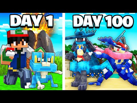 I Spent 100 Days in Minecraft Pokemon with YOUR Creations! (Cobblemon)