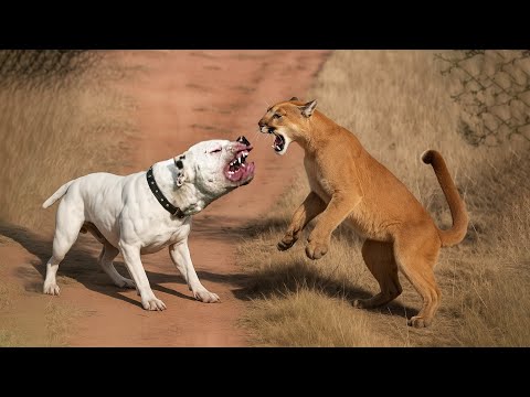 Argentinian Dogo vs Puma! The Ultimate Predator Among Dogs!