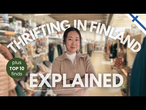 You've NEVER Seen a Thrift Store Like This | Top 10 Finds You'll Only See Thrifting in Finland 🇫🇮