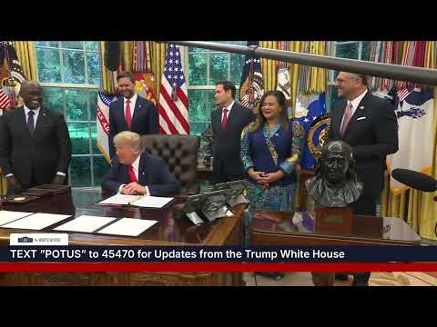 President Trump Participates in a Visit with the Foreign Ministers of the Congo and Rwanda