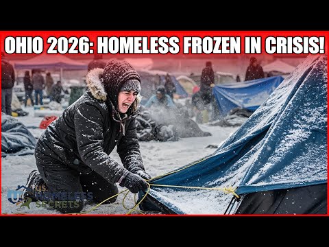 Ohio's Homeless Crisis 2026: Living in Makeshift Tents and 11000 Homelessness? | Documentary