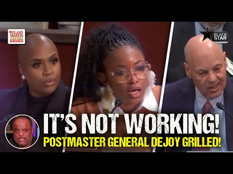 It's 'Not Working': Crockett, Pressley ROAST Postmaster General DeJoy In HEATED Hearing On The Hill