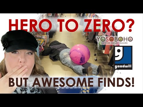 He picked it and then... 😂 Come THRIFT GOODWILL FOR PROFIT. 🛒 Can you make money thrifting?