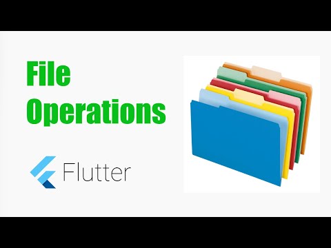 #Flutter Tutorials - File Operations- Writing and Reading files (coderzheaven.com)