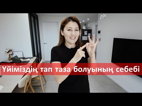 Үйіміздің тап таза болуының себебі | Кореяда тұратын қазақ қызының үйі