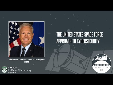 The United States Space Force Approach to Cybersecurity | SCS 2020