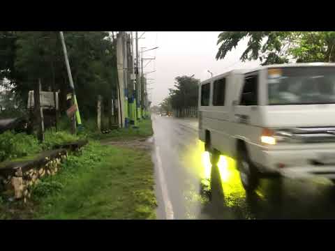 Rainy Street Walk in Cavite Philippines