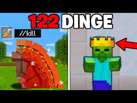 122 DINGE in MINECRAFT die du noch NICHT wusstest!