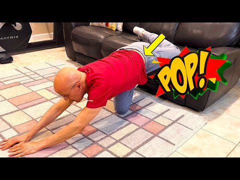 1 Simple Move Releases/Pops Sacroiliac Joint, Hip, and Lower Back!  Dr. Mandell