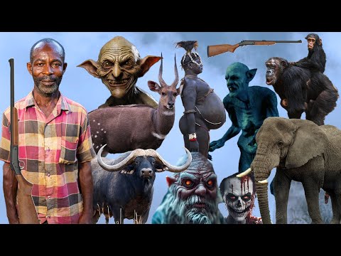 Eeii😒WONDERS, I met a TALL man with LONG Beard at a river side at midnight plus BUFFALO & ELEPHANT.