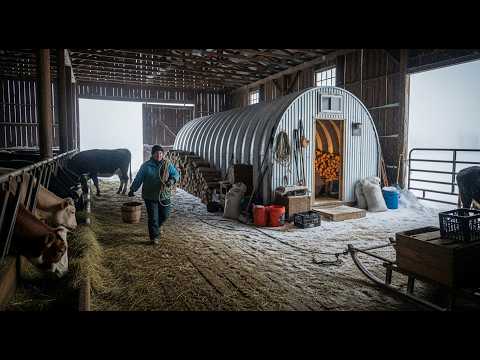 How a Tiny Quonset Hut Inside a Barn Kept Her Alive Through a 45-Year Whiteout