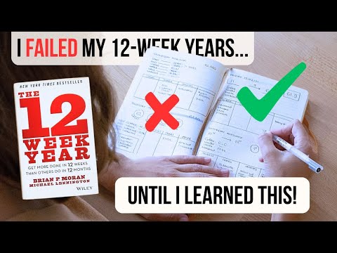 12-Week Year: What you MUST know before you start