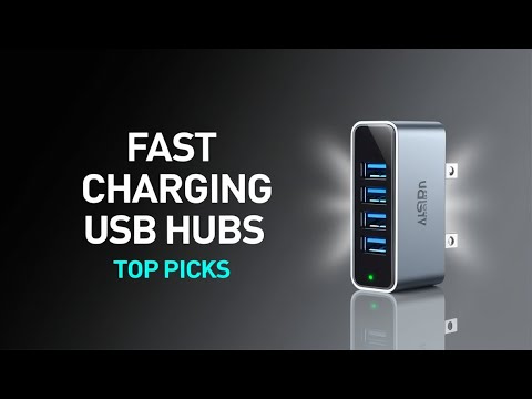 5 Best Fast Charging USB Hubs Review – Boost Your Desk Setup