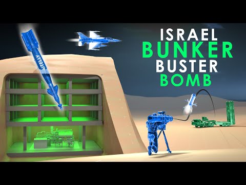 Israel Bunker Buster bomb on Iran Nuclear Sites Explained #israel #bunkerbusterbomb #iran