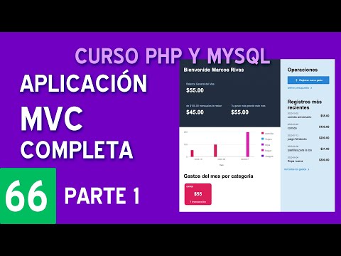 #1 APLICACIÓN MVC COMPLETA EN PHP (SESIONES, AJAX, LOGIN, ROLES) PARTE 1 Curso PHP y MySQL #66