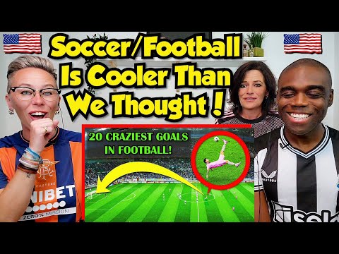 American Sports Fans React: 20 CRAZIEST Goals In Football History! England & More! FIRST TIME EVER!