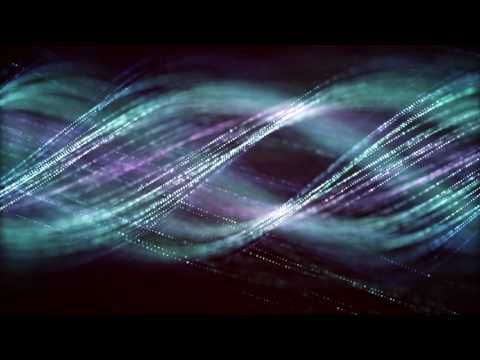 Bluish Tied Lines Moving | 4K Relaxing Screensaver