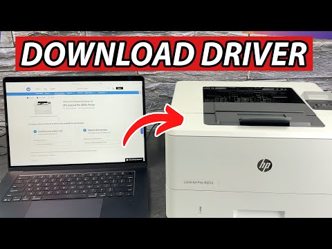 How to Install the Driver for the HP LaserJet Pro 4001n Printer