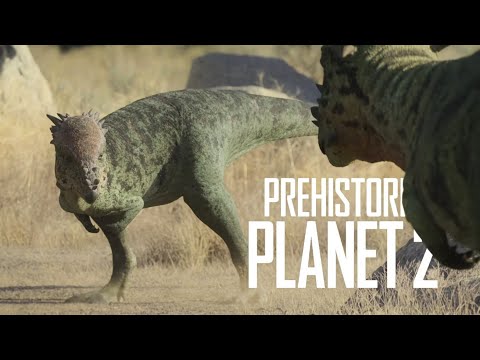 Prehistoric Planet 2 - Pachycephalosaurus Rut Scene