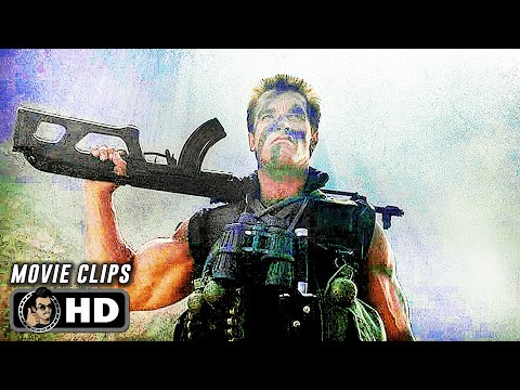 COMMANDO CLIP COMPILATION (1985) Arnold Schwarzenegger
