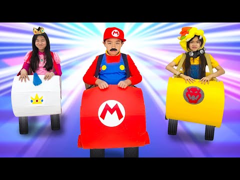 Race, Rescue, Repeat! Mario, Luigi & Jannie Kart Race in Bowser's World